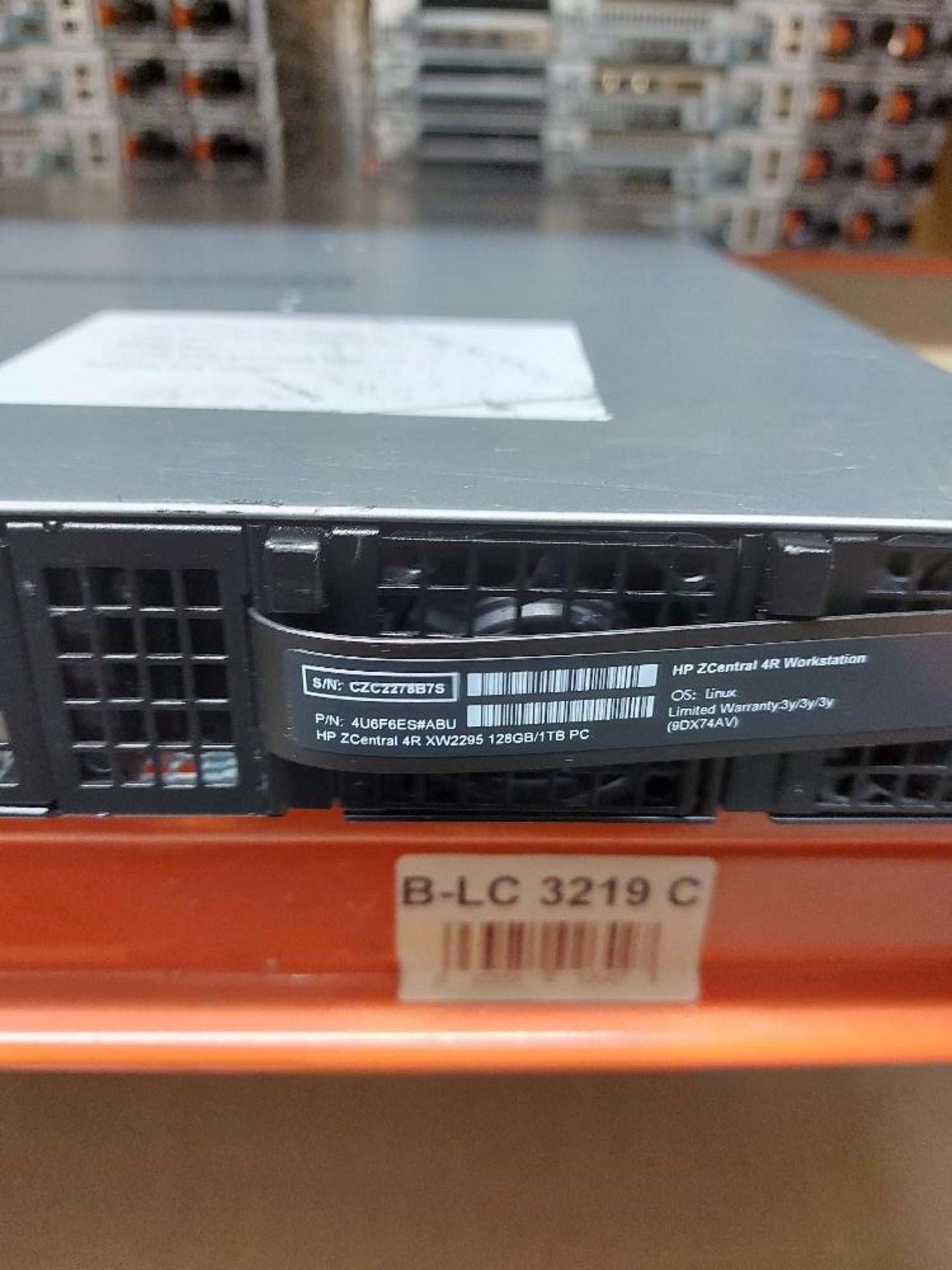 Hewlett Packard ZCentral 4R Rack Mount Workstation - Image 4 of 4