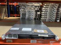 SuperMicro 818-14 Rack Mount Workstation