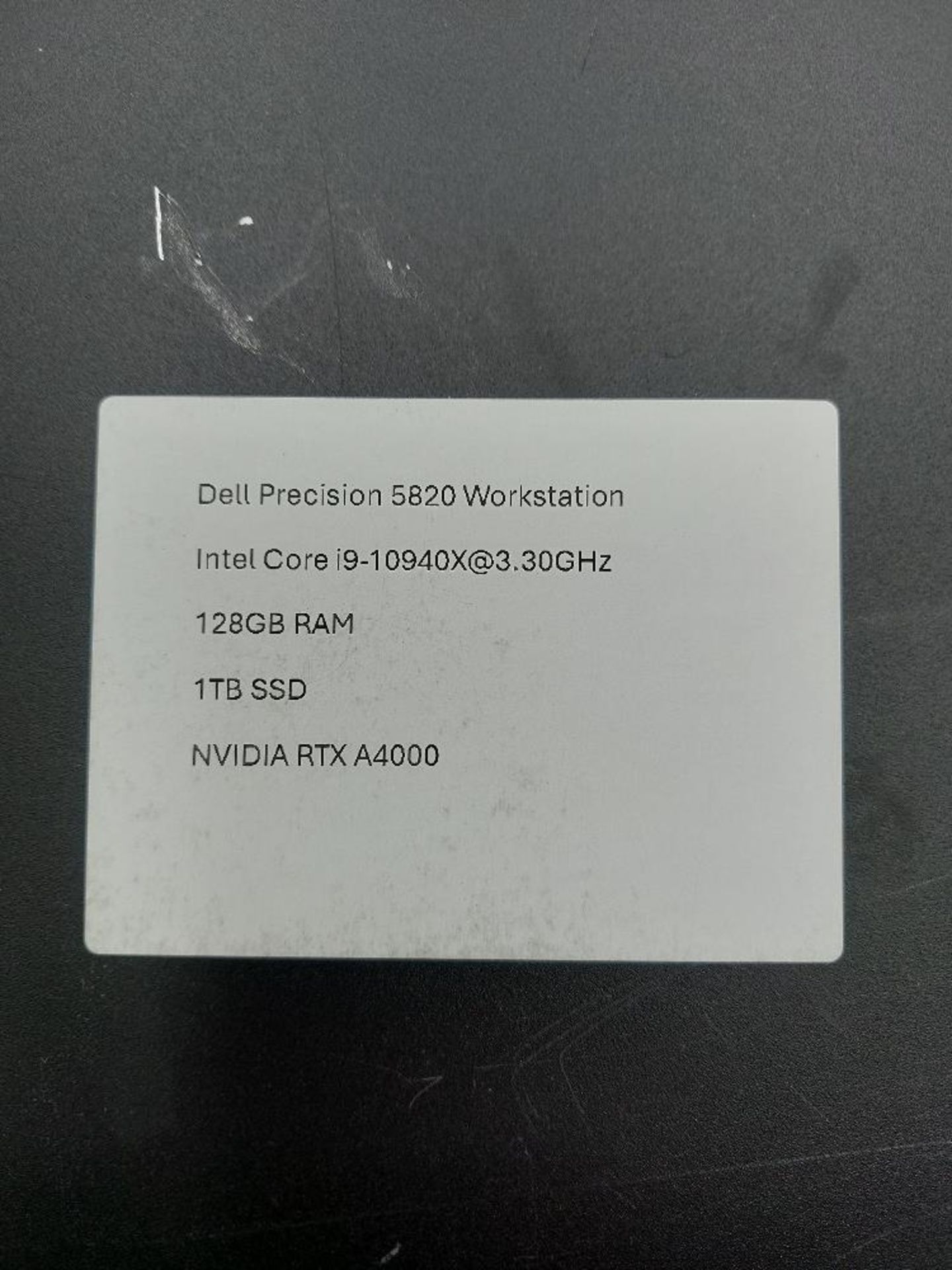 Dell Precision 5820 Desktop Tower Workstation - Image 6 of 7