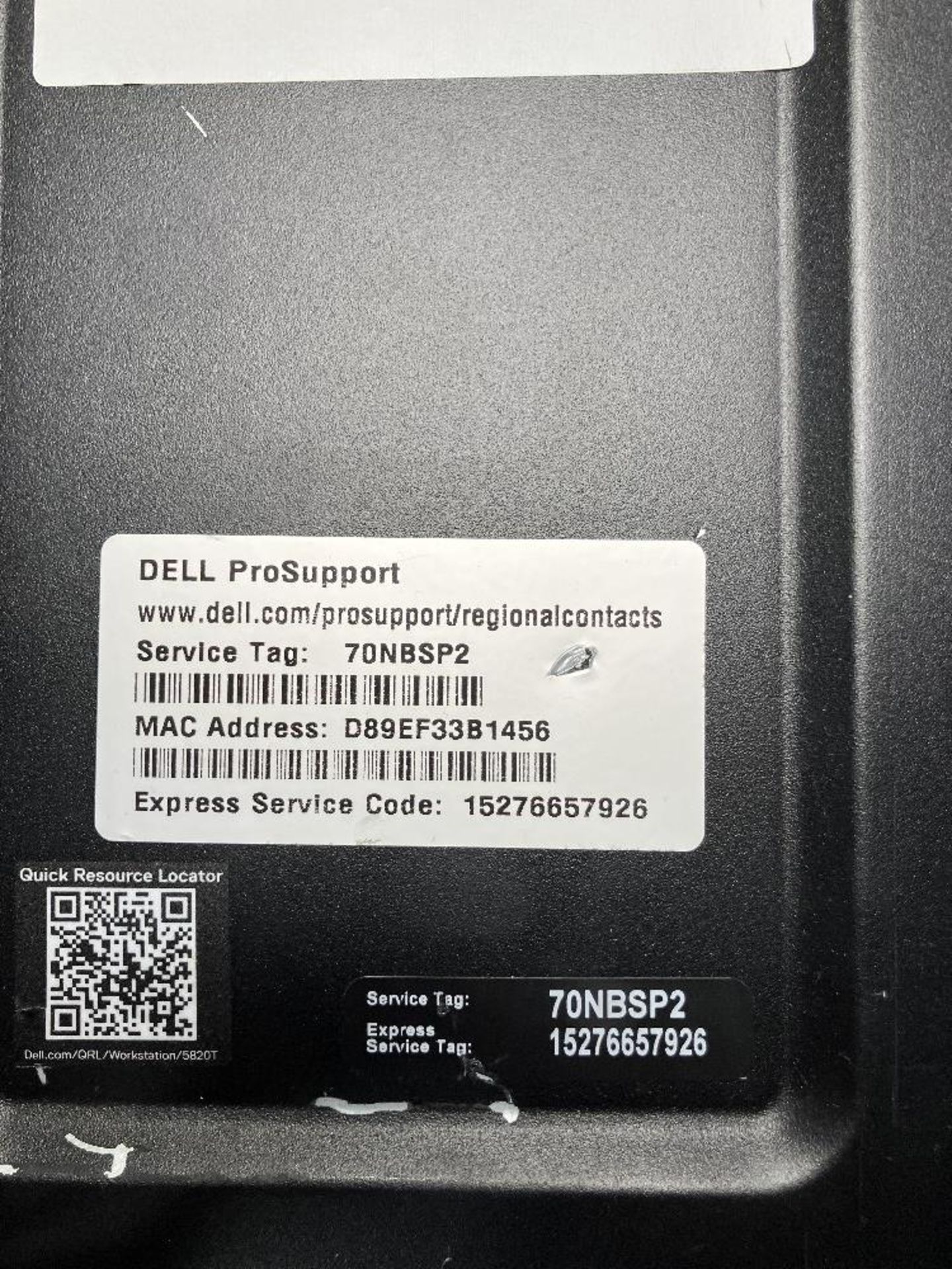 Dell Precision 5820 Desktop Tower Workstation - Image 6 of 6