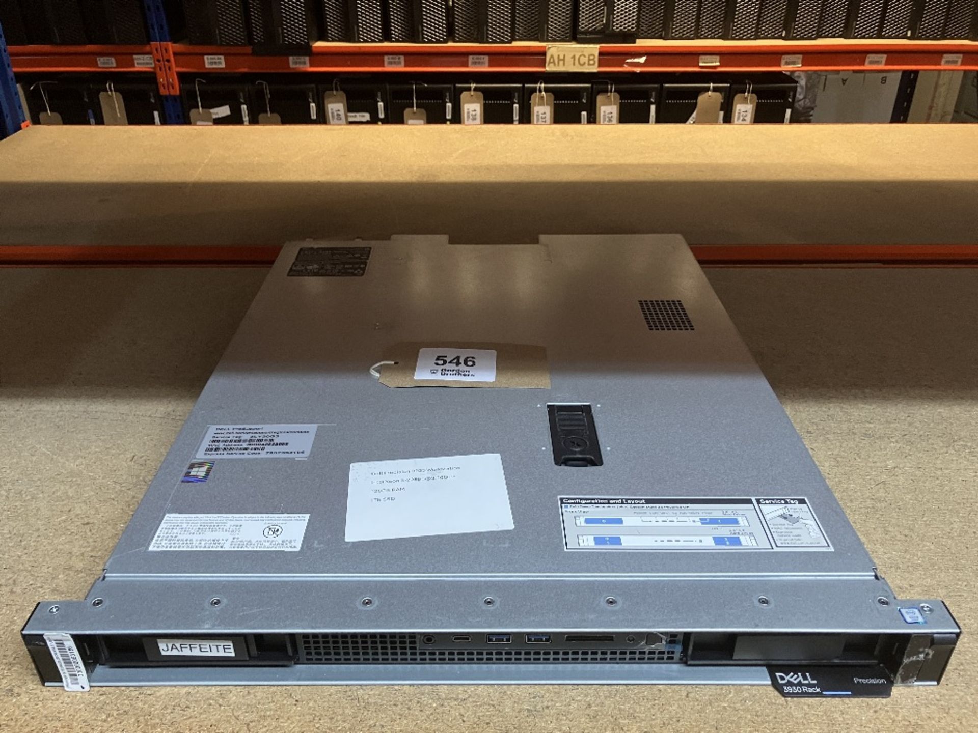 Dell Precision 3930 Rack Mount WorkstationSpecification to include ...