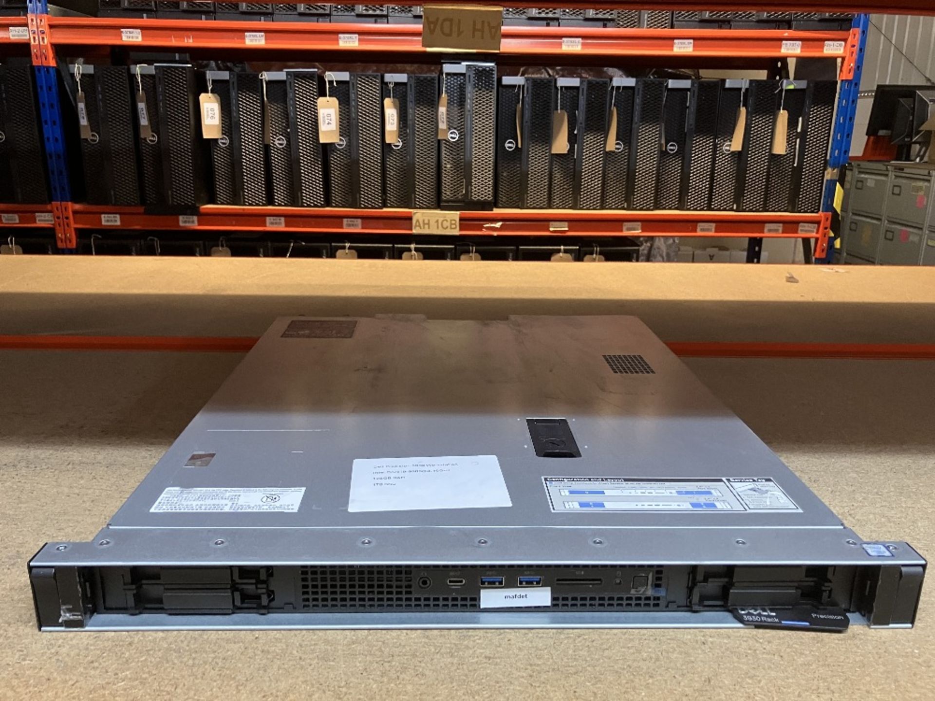 Dell Precision 3930 Rack Mount WorkstationSpecification to include ...