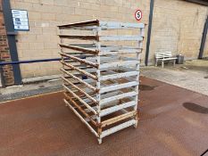 10 x Steel post pallet / stillage -