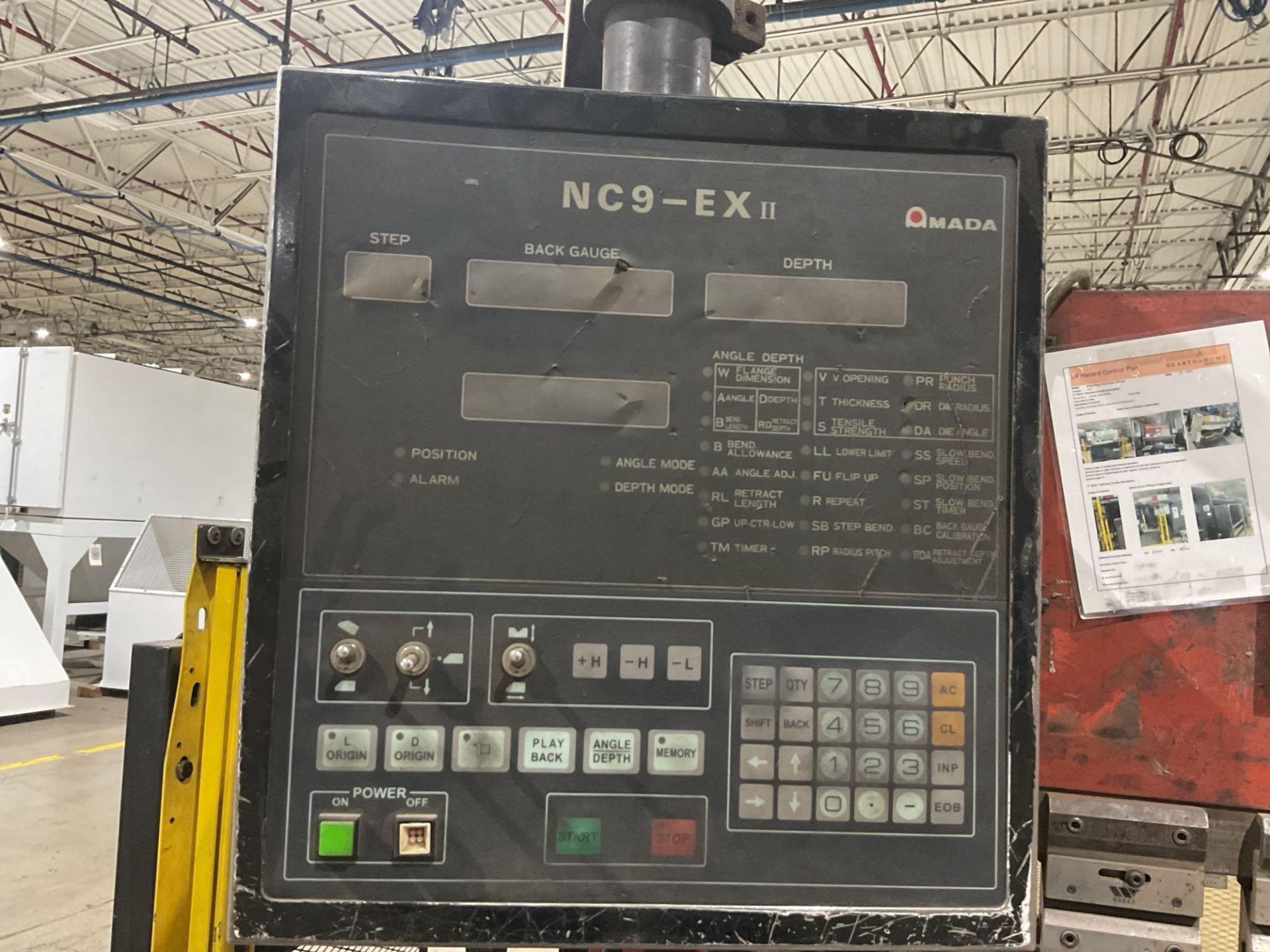 AMADA RG-50 EX-II HYDRAULIC PRESS BRAKE 50 TON X 82" USED - Image 2 of 19