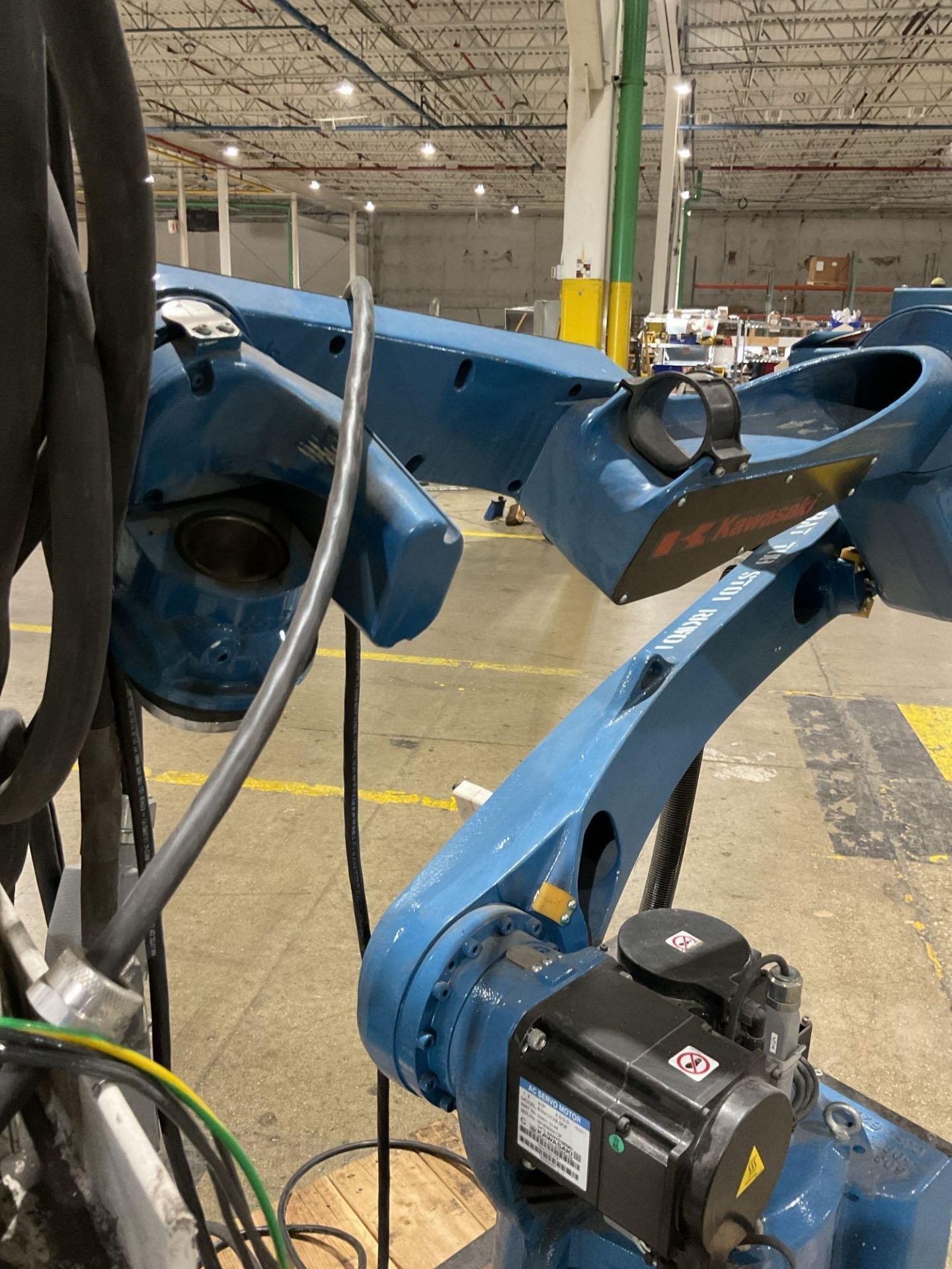 2017 KAWASAKI 3BA006L-AC01 6KG ROBOT WITH 30E01G-AC01 CONTROLLER & 12" RISER USED - Image 5 of 12