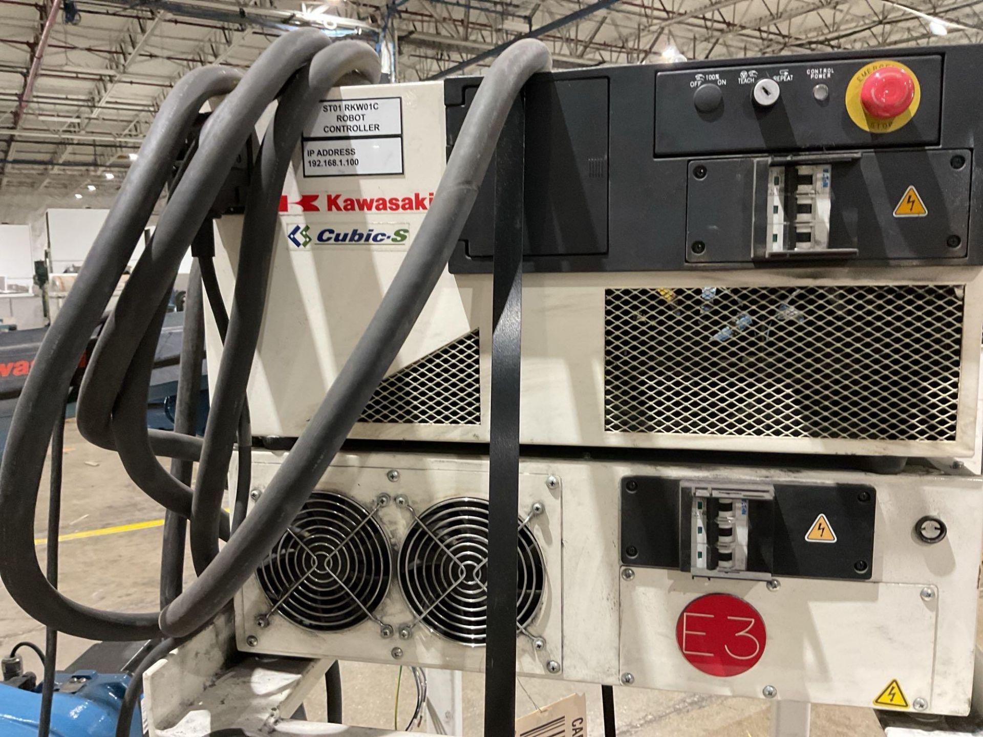 2017 KAWASAKI 3BA006L-AC01 6KG ROBOT WITH 30E01G-AC01 CONTROLLER & 12" RISER USED - Image 8 of 12