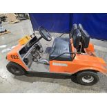 CLUB CAR CARRYALL GOLF CART USED HAS DAMAGE NEEDS BATTERIES