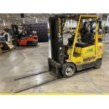 HYSTER S50XM ELECTRIC FORKLIFT 5000LB CAPACITY SIDESHIFT 54IN FORKS USED