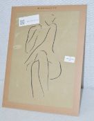 1 x PAPER COLLECTIVE 'Grace I By Kasteel' Fine Art Giclee Print on Matt Heavy Paper, 30x40cm -