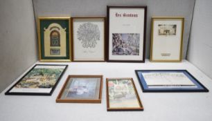 8 x Assorted Framed Prints of Various Sizes - Ref: DRS129 - CL1003 - Location: Altrincham WA14This