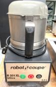 1 x Robot Coupe R201 XL Ultra Commercial Countertop Food Blender - 240v