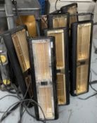 6 x Tansun Sorrento Double  Infrared Heaters - Suitable for Indoor or Outdoor Use - 1.5kW 230v IP25