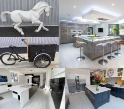 16th Oct - GENERAL AUCTION: Häcker German Fitted Kitchens, Luxury Homewares, Elaborate Shop Display Fittings, IT, Designer Furniture & Clothing