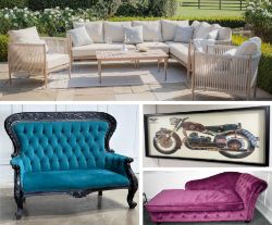 31st Oct - Luxury Interiors Emporium (Phase 2): Designer & Bespoke Fine Furniture, Premium Outdoor Dining Sets, Artwork, Antique + Vintage Items