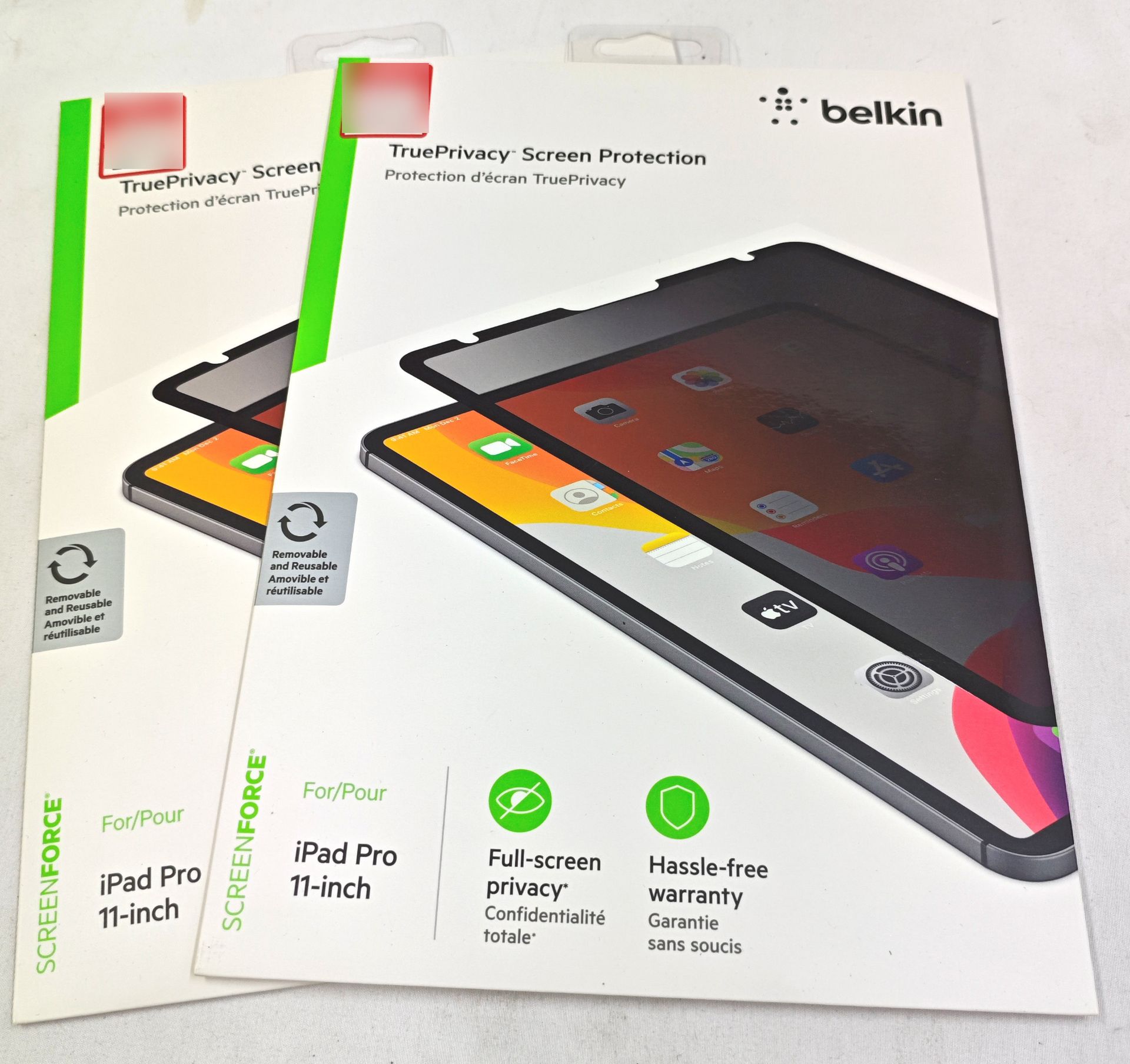 2 x BELKIN True Privacy Screen Protector For Ipad Pro 11-Inch - RRP £119.98 - Ref: HBK476/6771362/