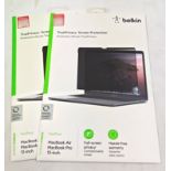 2 x BELKIN Screenforce Trueprivacy Screen Protector For Macbook Air And Macbook Pro 13-Inch - RRP £