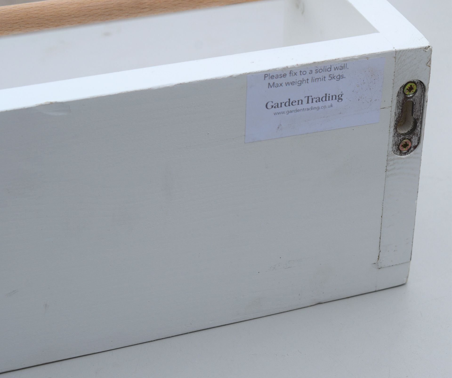 1 x White Kitchen Shelf - Ref: GTC790/GTRC20 - CL1017 - Location: Altrincham WA14Condition Report: - Image 3 of 12