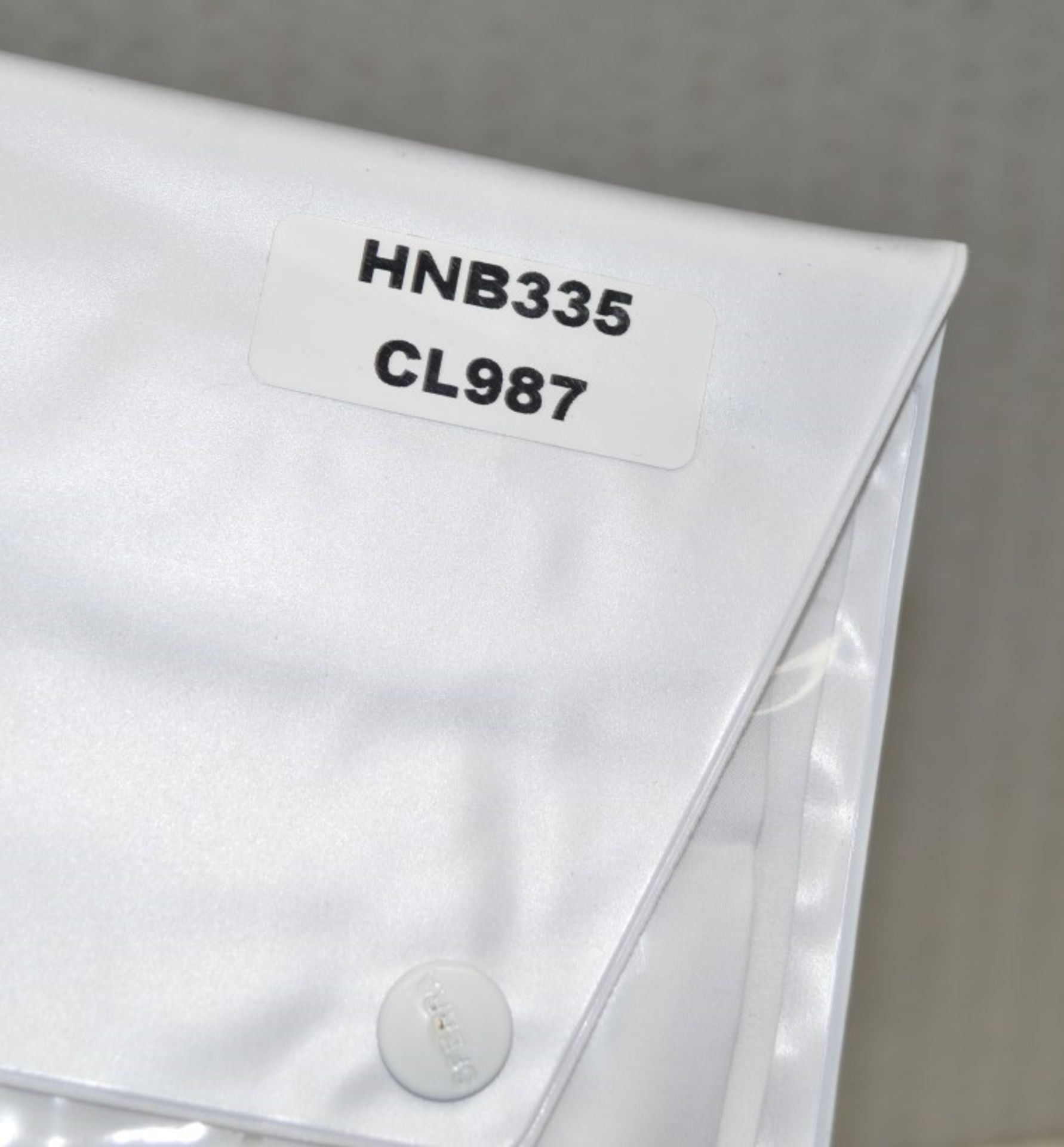 1 x SFERRA 'Celeste 3990' Luxury Italian Budoir Pillow Sham in White, 12x16" Original Price £110.00 - Image 8 of 13