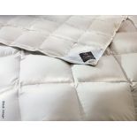 1 x BRINKHAUS Arctic Duck Down & Satin Superking 4.5 Tog Duvet, 260 x 220 - Original Price £3,499