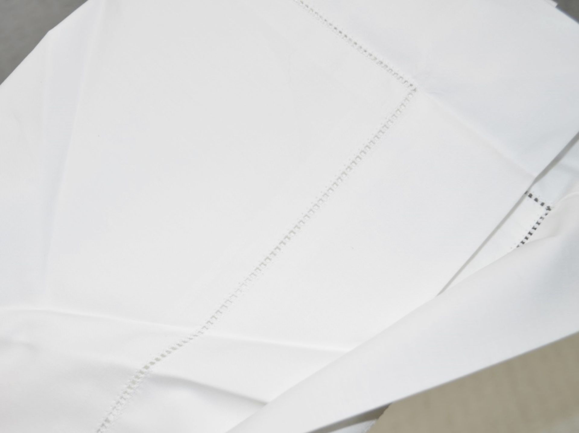 1 x SFERRA 'Celeste 3990' Luxury Italian Budoir Pillow Sham in White, 12x16" Original Price £110.00 - Image 10 of 13