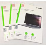 3 x BELKIN Screenforce Trueprivacy Screen Protector For Macbook Pro 15-Inch - RRP £209.97 - Ref: