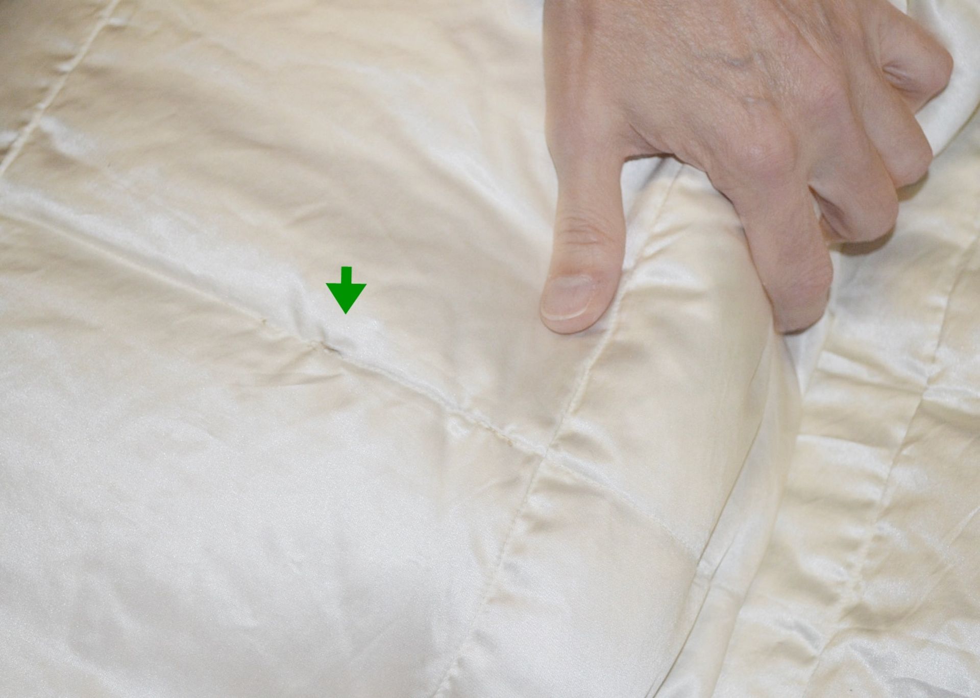 1 x BRINKHAUS Arctic Duck Down & Satin Superking 4.5 Tog Duvet, 260 x 220 - Original Price £3,499 - Image 10 of 16