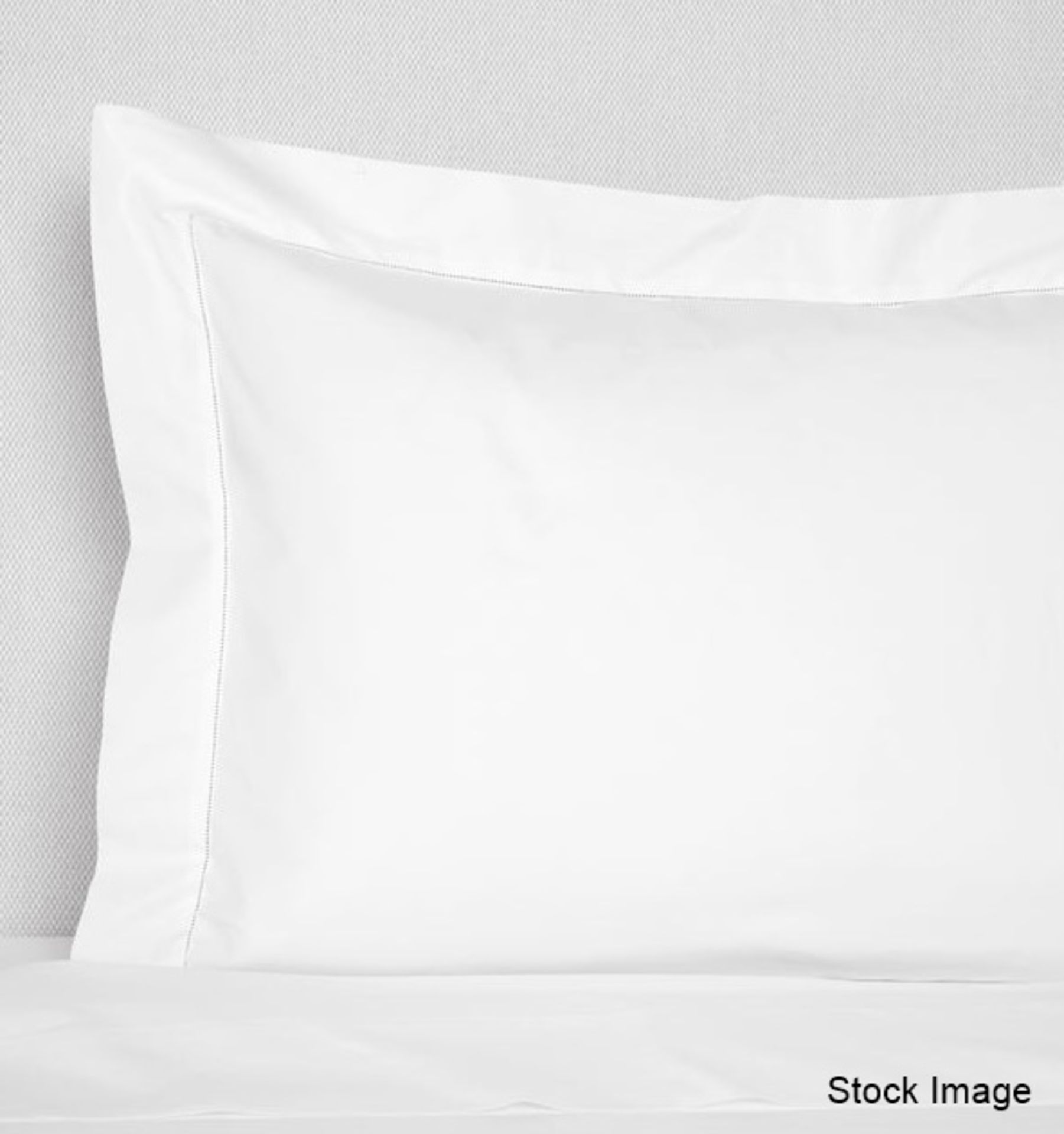 1 x SFERRA 'Celeste 3990' Luxury Italian Budoir Pillow Sham in White, 12x16" Original Price £110.00