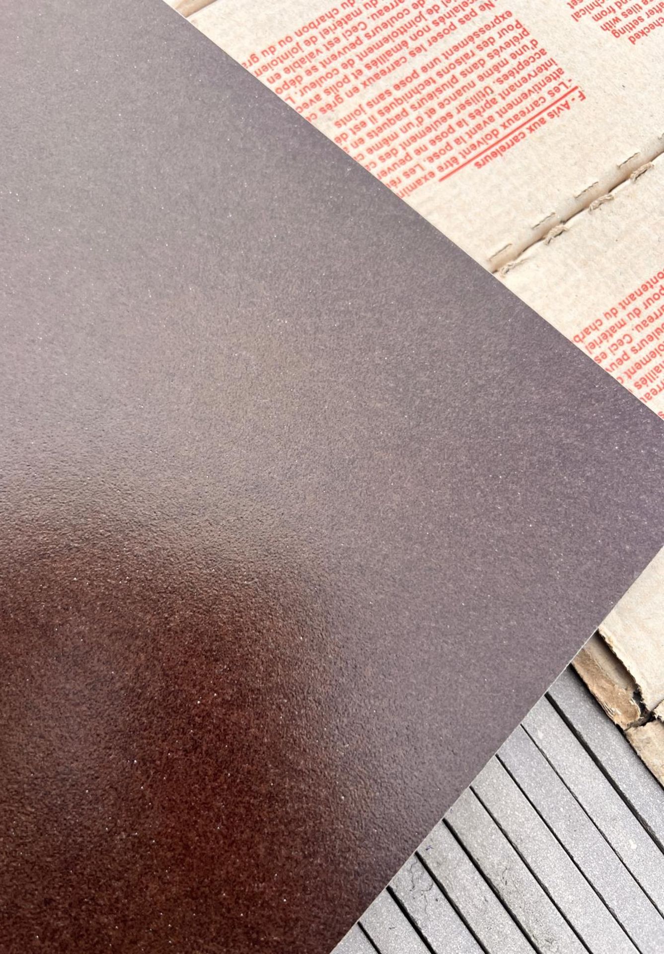 12 x Boxes of Villeroy & Boch Bernina Porcelain Tiles - Size: 300x300x10mm - Colour: Brown - Image 5 of 5