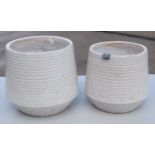 2 x Plant Pots - Ref: GTC626/GTCC14 - CL1017 - Location: Altrincham WA14Condition Report:Supplied as