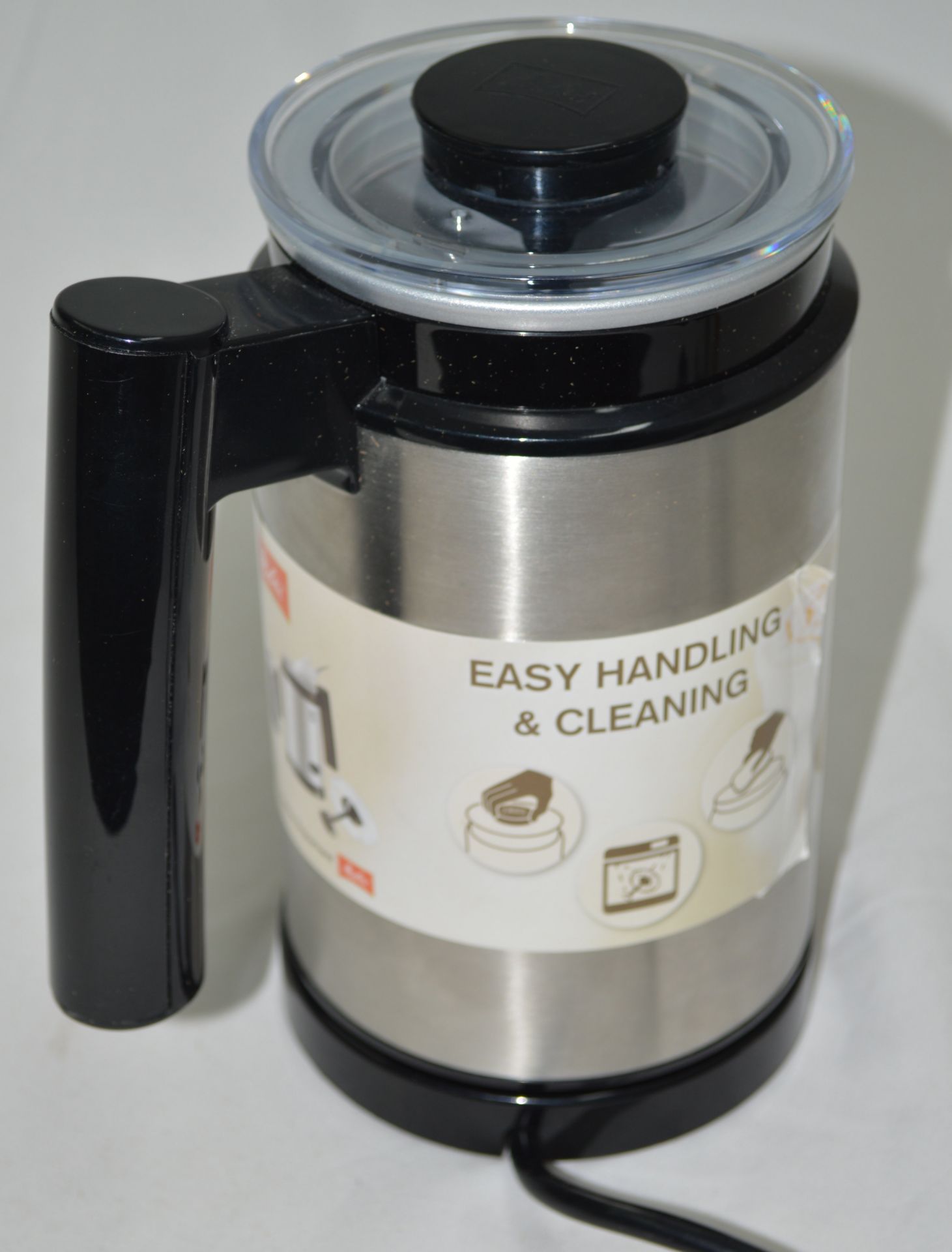 1 x MELITTA Cremio Ii Milk Frother In Silver - Original Price £89.95 - Ref: HNB780/7129017/NHC14 - - Image 8 of 16