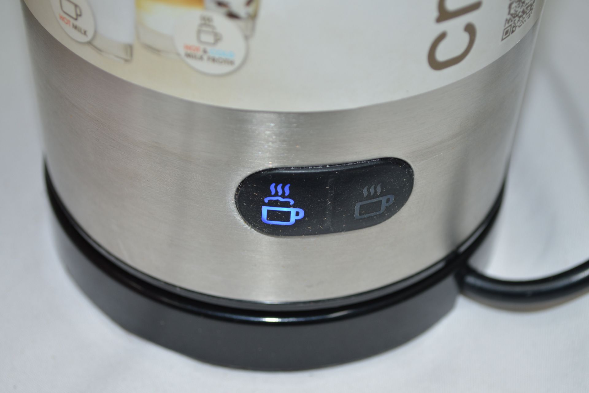 1 x MELITTA Cremio Ii Milk Frother In Silver - Original Price £89.95 - Ref: HNB780/7129017/NHC14 - - Image 15 of 16