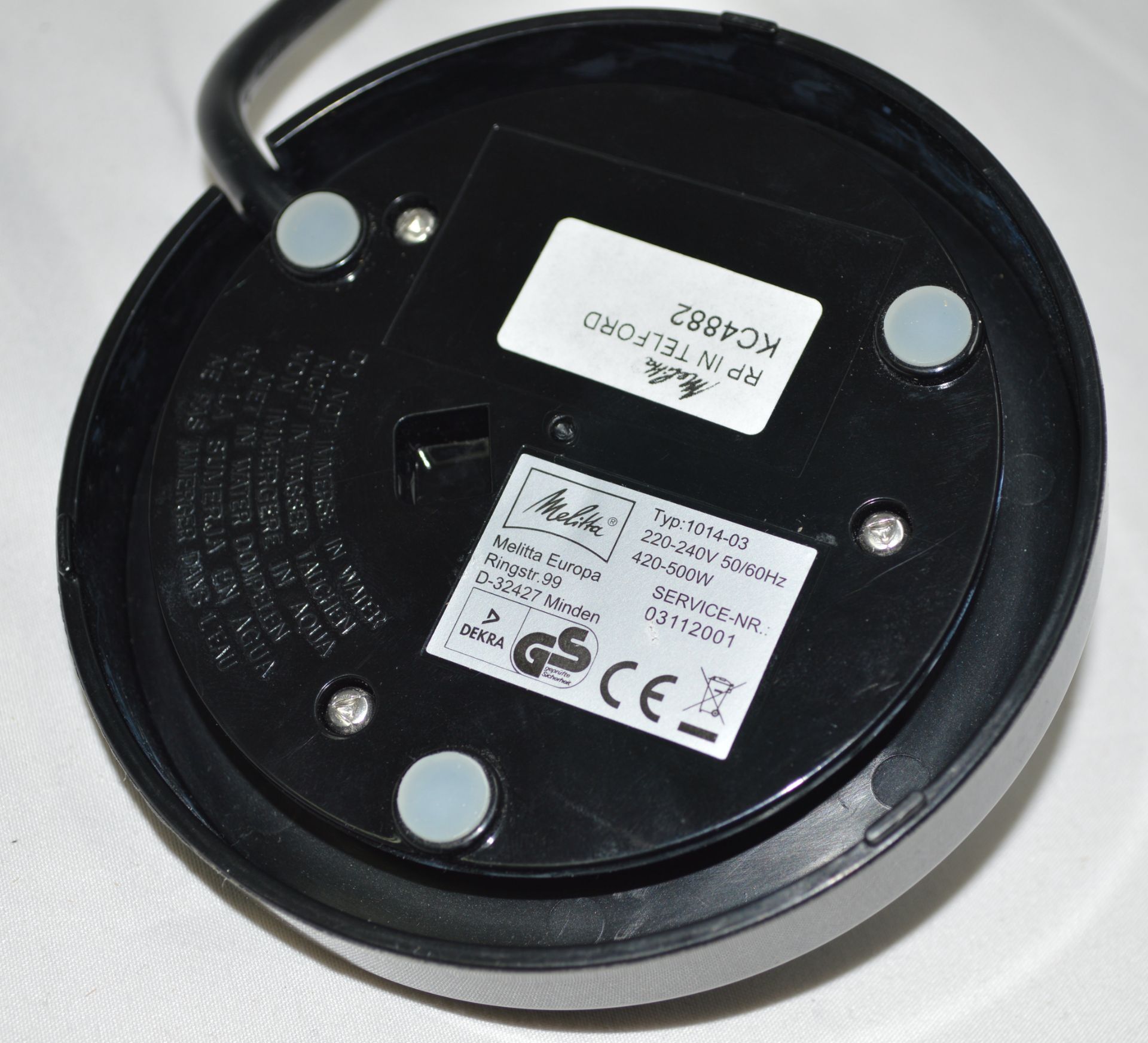 1 x MELITTA Cremio Ii Milk Frother In Silver - Original Price £89.95 - Ref: HNB780/7129017/NHC14 - - Image 11 of 16