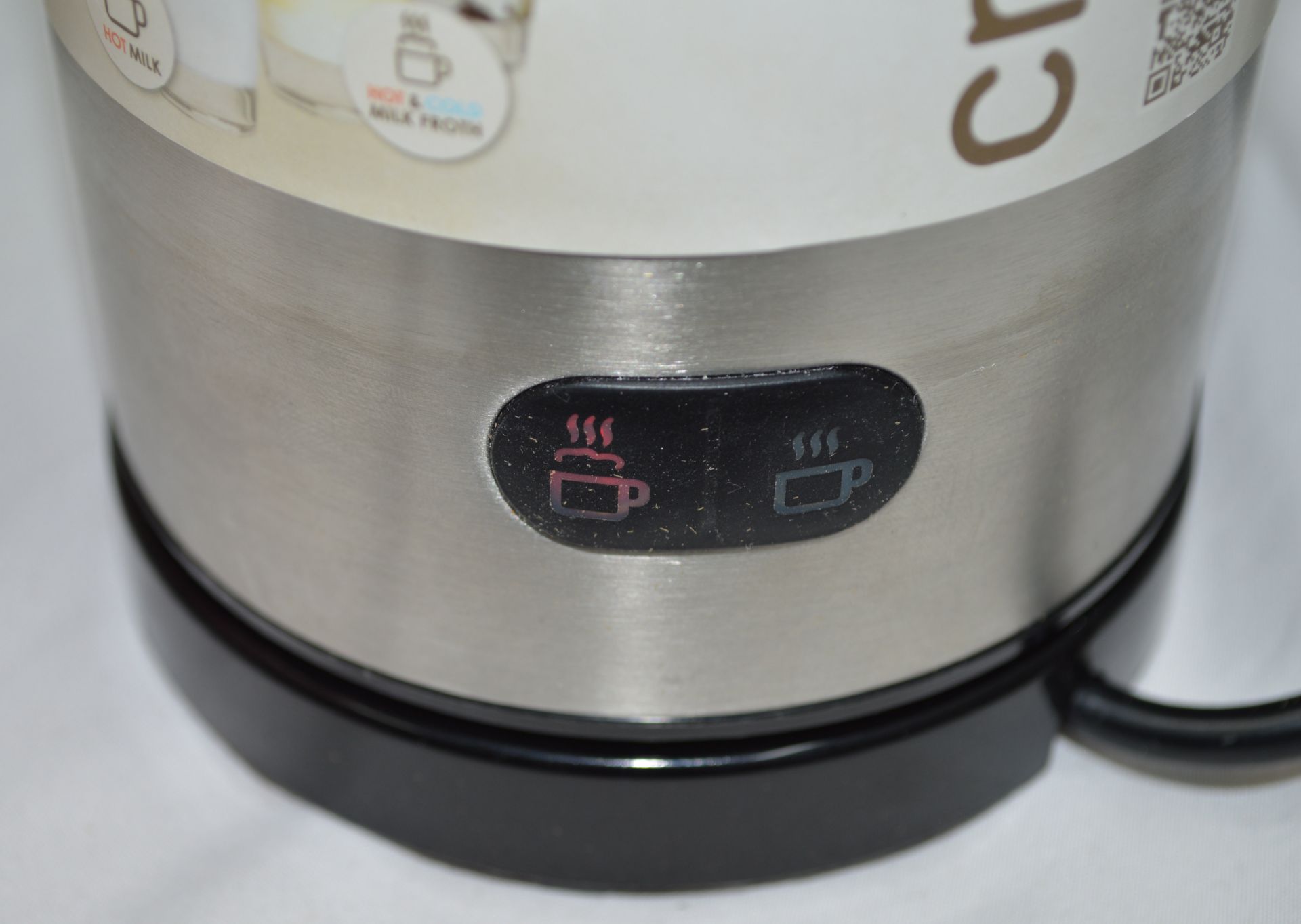 1 x MELITTA Cremio Ii Milk Frother In Silver - Original Price £89.95 - Ref: HNB780/7129017/NHC14 - - Image 14 of 16