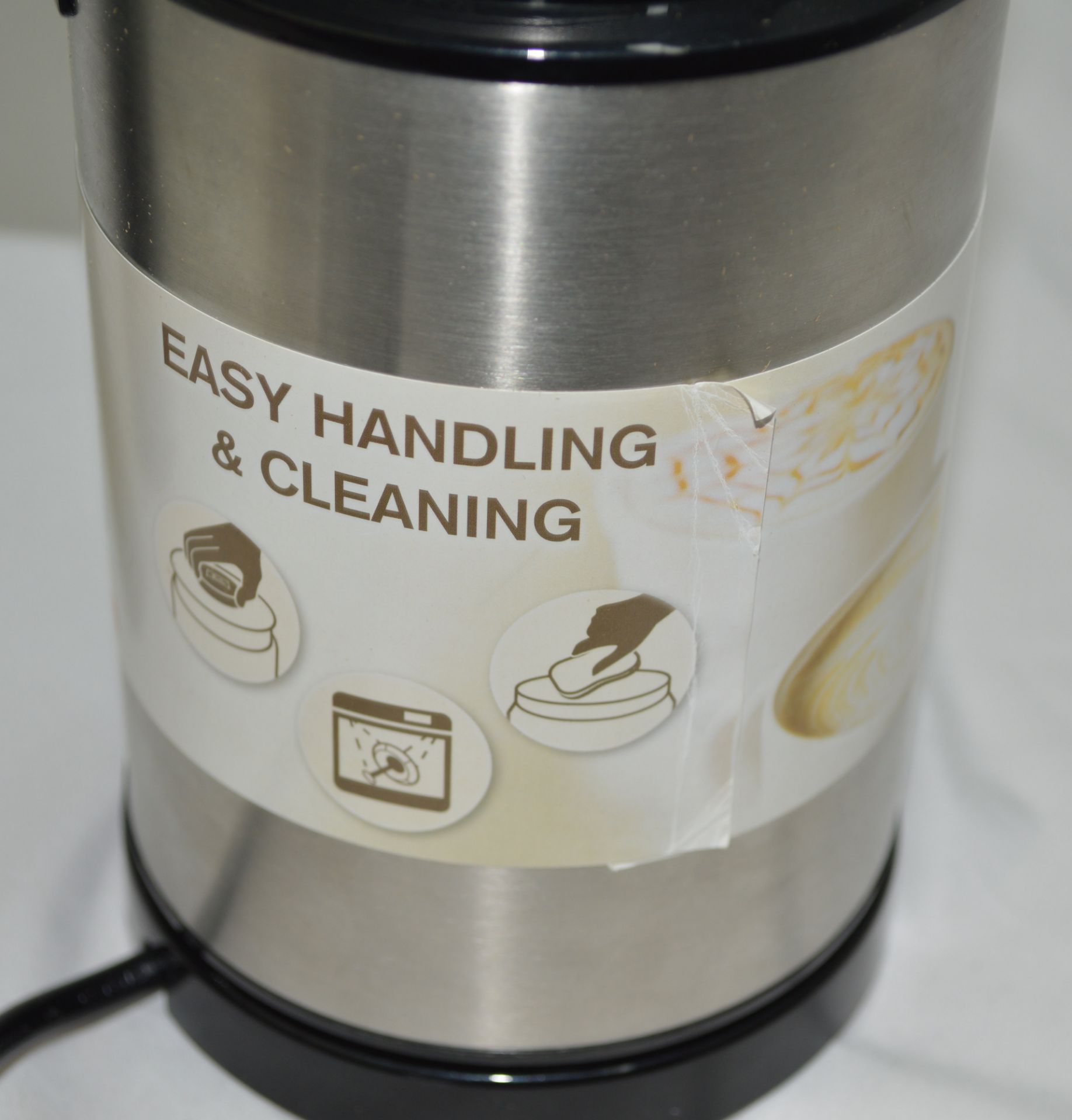 1 x MELITTA Cremio Ii Milk Frother In Silver - Original Price £89.95 - Ref: HNB780/7129017/NHC14 - - Image 5 of 16