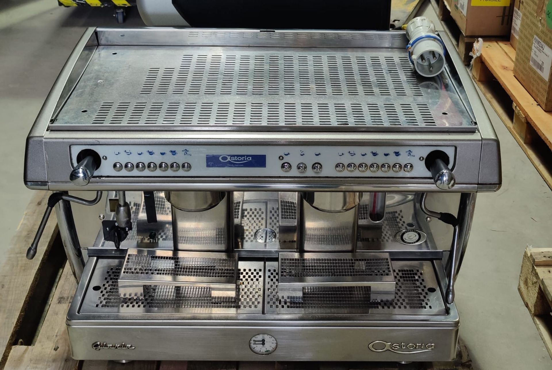 1 x Astoria Gloria SAE 2 Group Commercial Espresso Coffee Machine - Stainless Steel Finish - Image 5 of 17