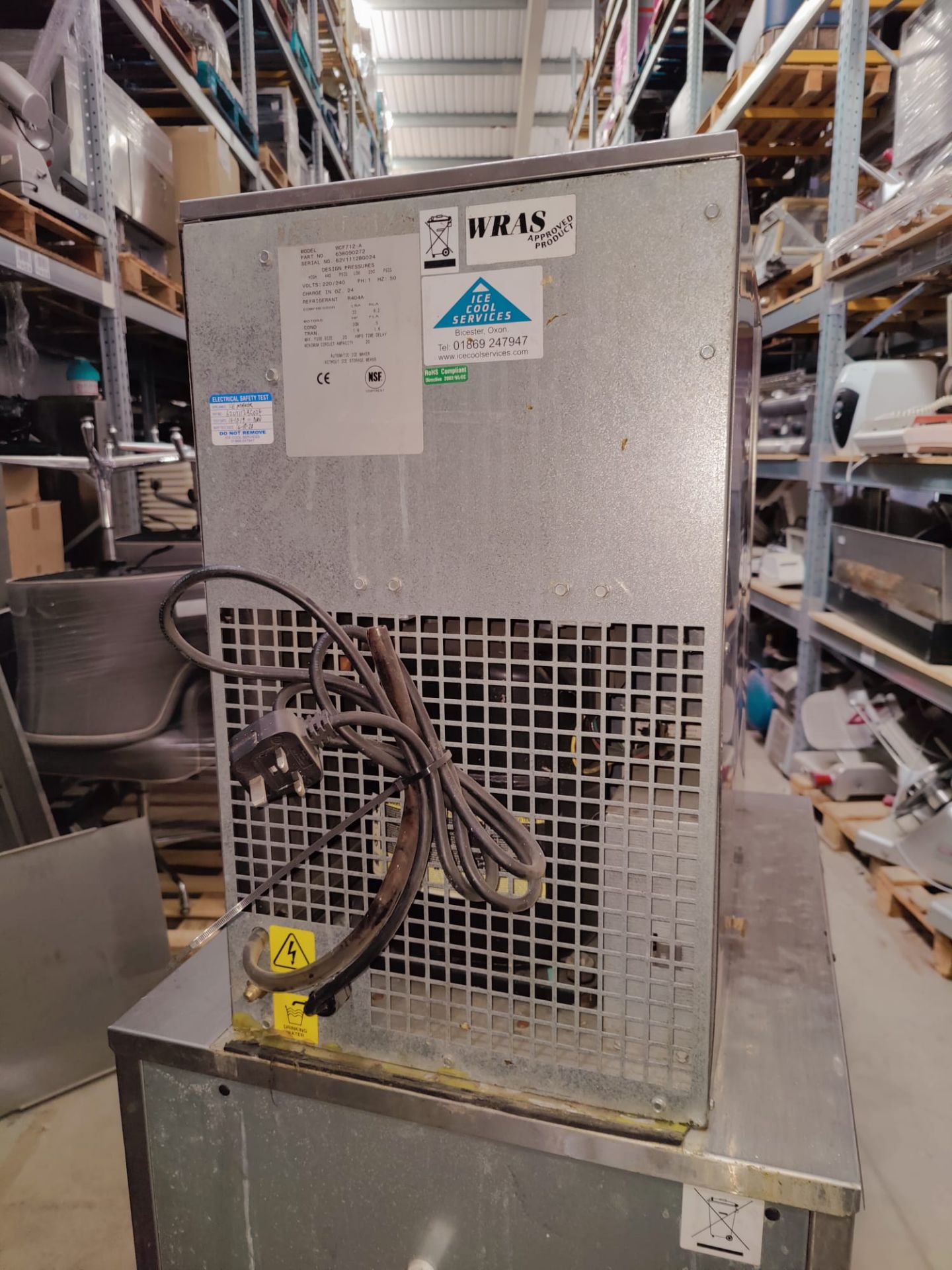 1 x Cornelius Upright Freestanding Continuous Flow Icemaker Machine with Follet Storage Bin - Image 4 of 13