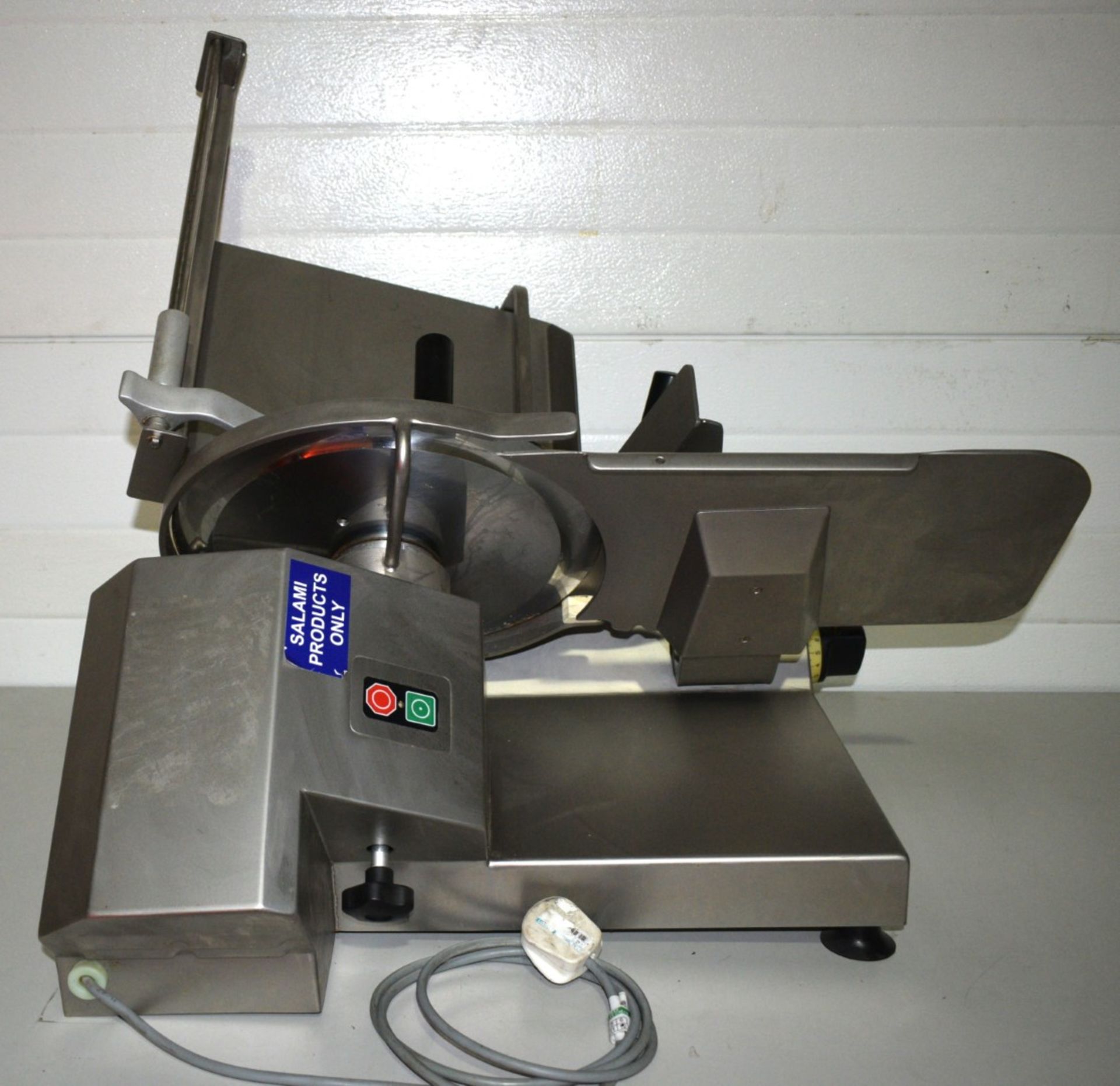 1 x Scharfen G330 mm 13" Gravity Bacon Deli Butchery Slicer - 230w - RRP £2,878