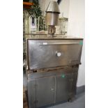 1 x Josper Charcoal Oven with Base - Dimensions: H187 x W90 x D65 cms