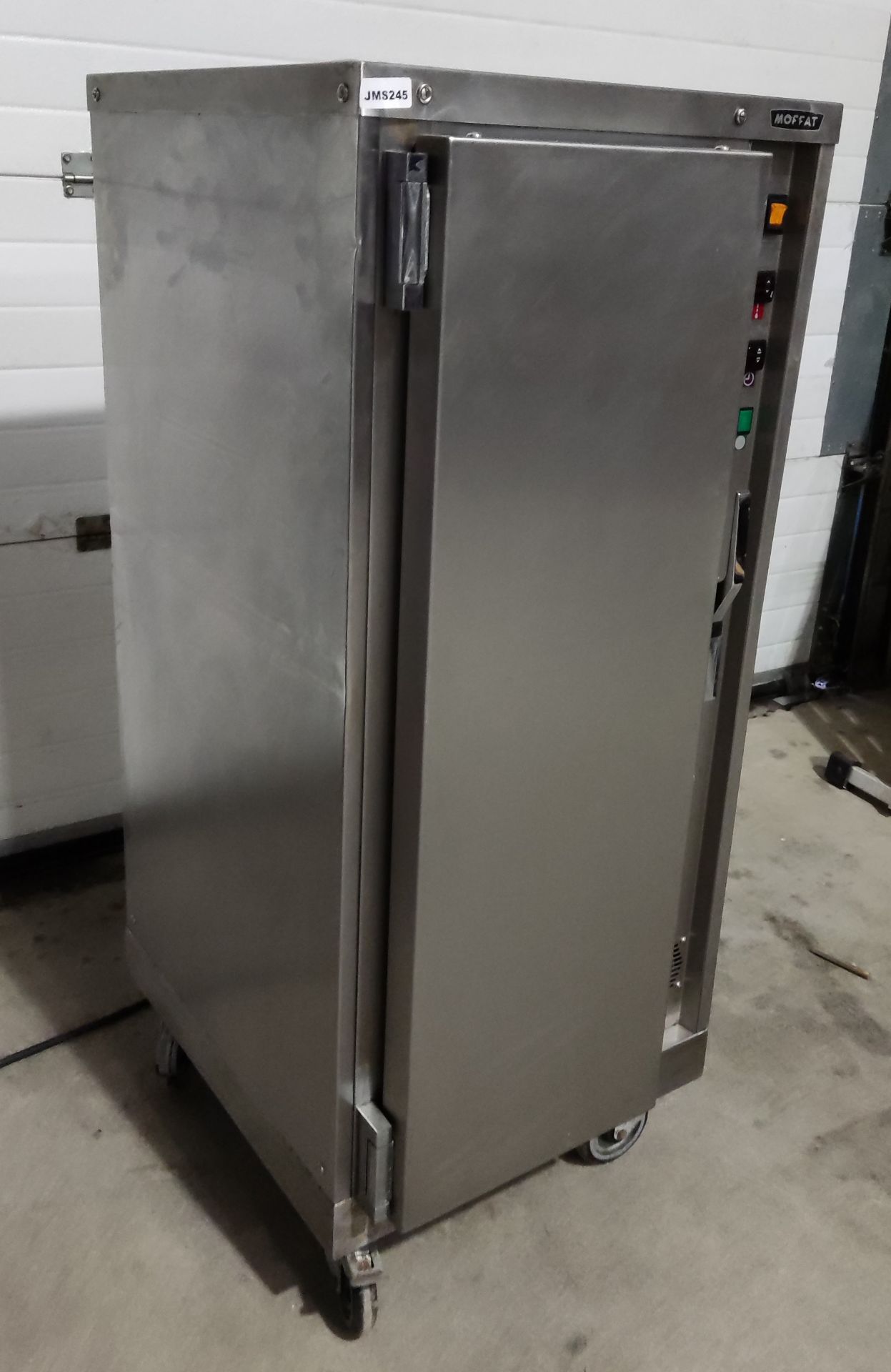 1 x MOFFAT 3 Phase Pie Warmer Cabinet / Hot Cupboard - H142 x W60 x D70 cms - Image 11 of 16