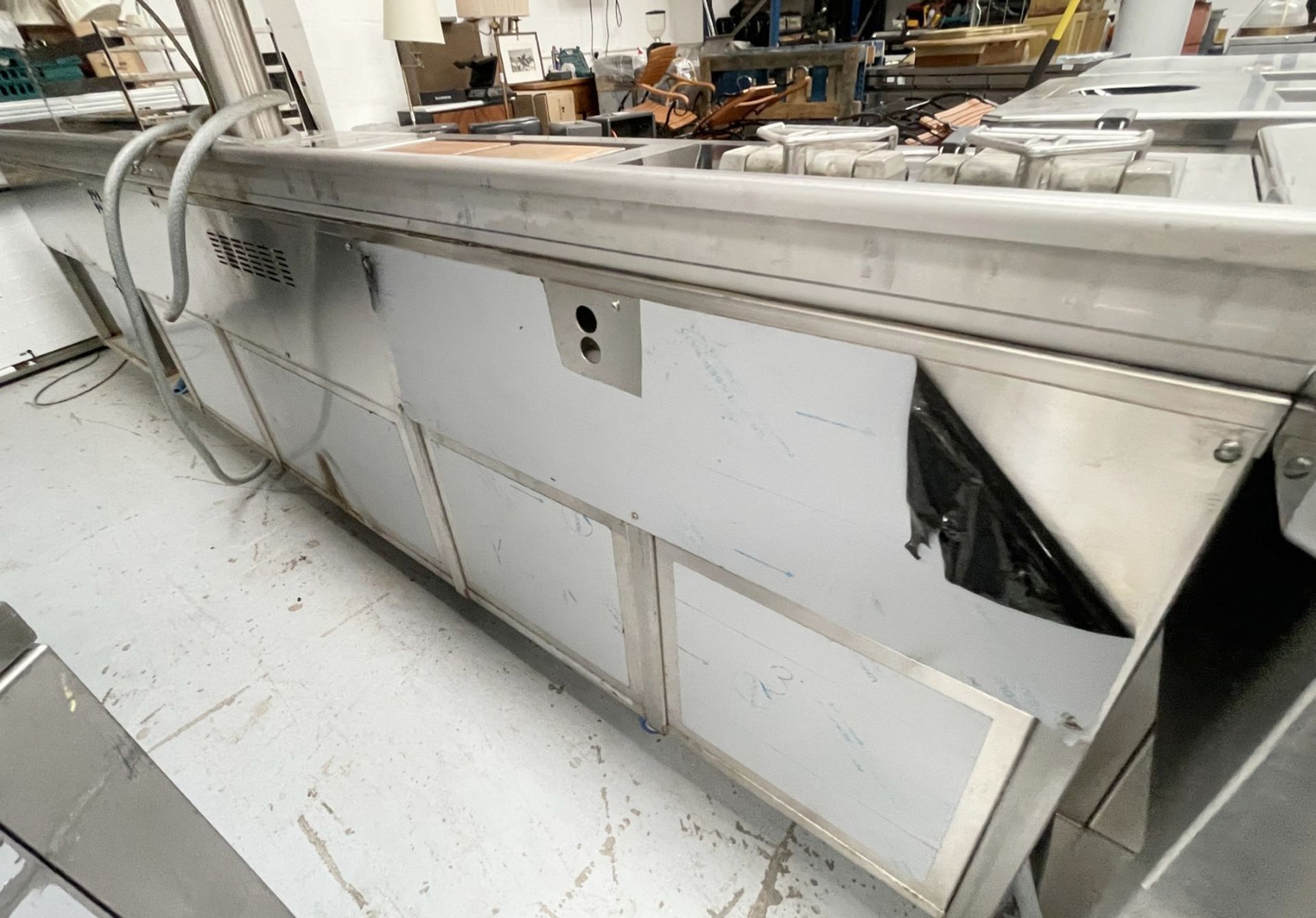 1 x Control Induction 3.6m Cookline Wall Suite for Commercial Kitchens - Features a FriFri Twin Tank - Image 46 of 55