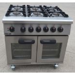 1 x Lincat Phoenix Natural Gas Freestanding Range Oven - 36kW - Model: PHDR01