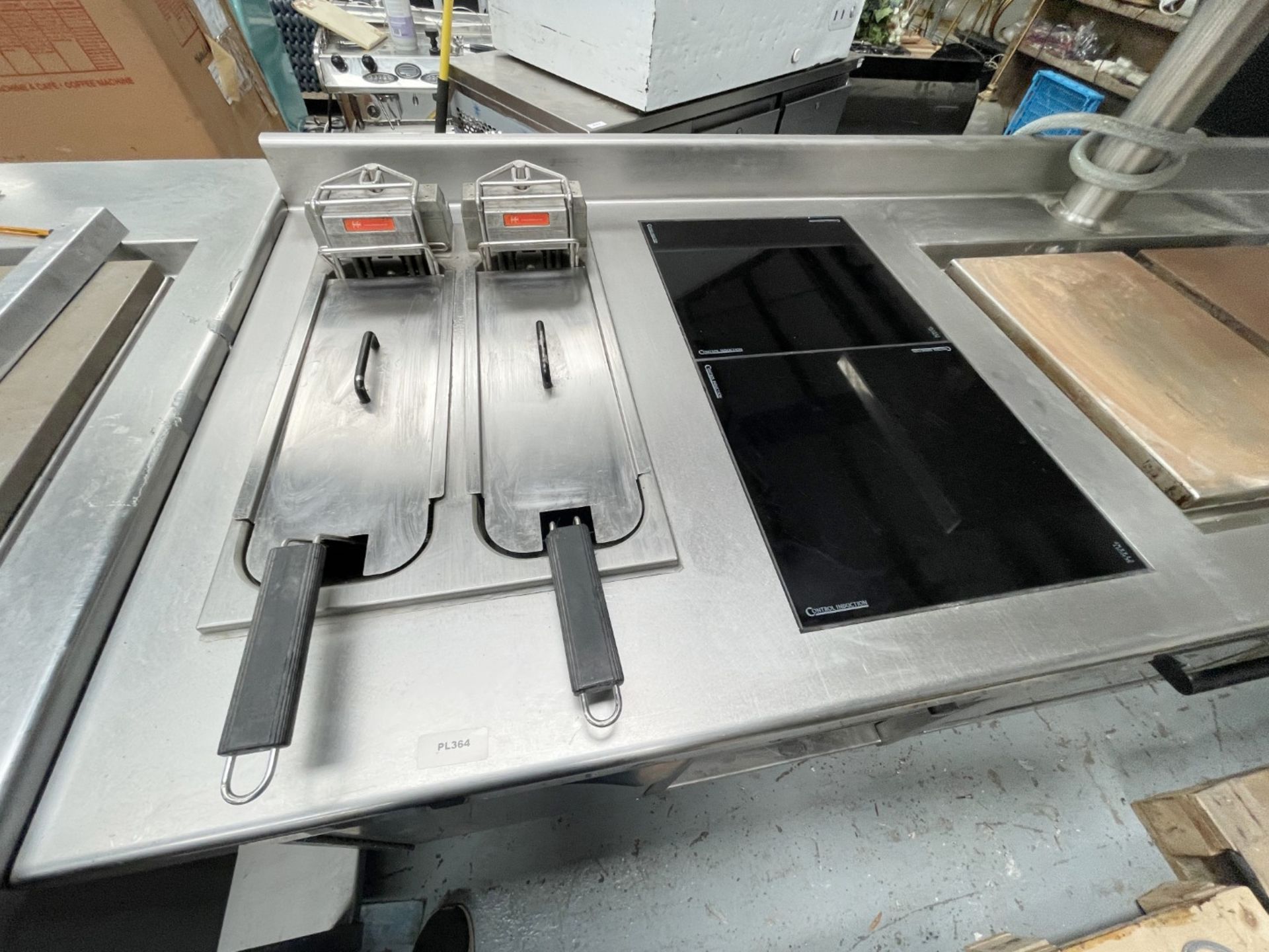 1 x Control Induction 3.6m Cookline Wall Suite for Commercial Kitchens - Features a FriFri Twin Tank - Image 30 of 55