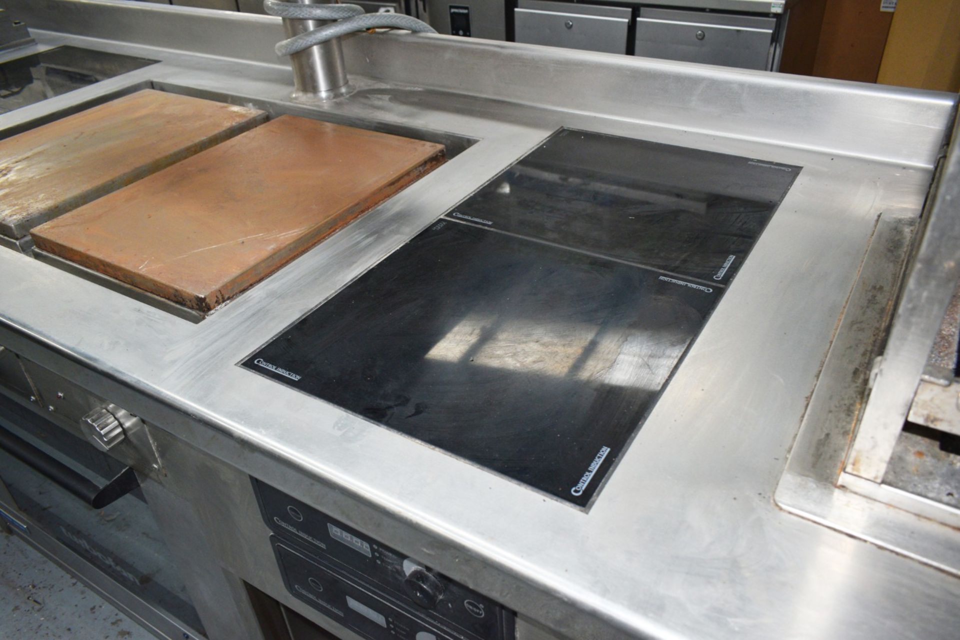 1 x Control Induction 3.6m Cookline Wall Suite for Commercial Kitchens - Features a FriFri Twin Tank - Image 3 of 55