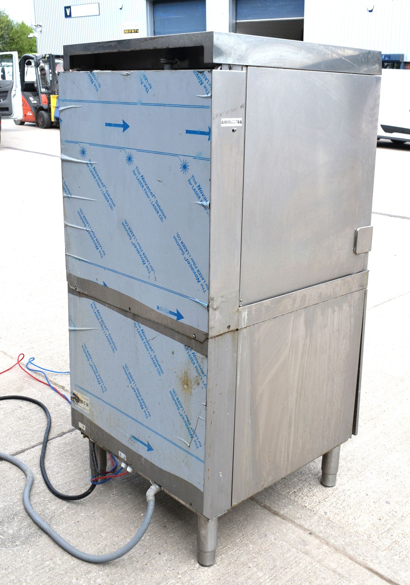 1 x Nelson Commercial Passthrough Dishwasher - Type 4004-16 - 3 Phase - Made in Italy - Image 12 of 13