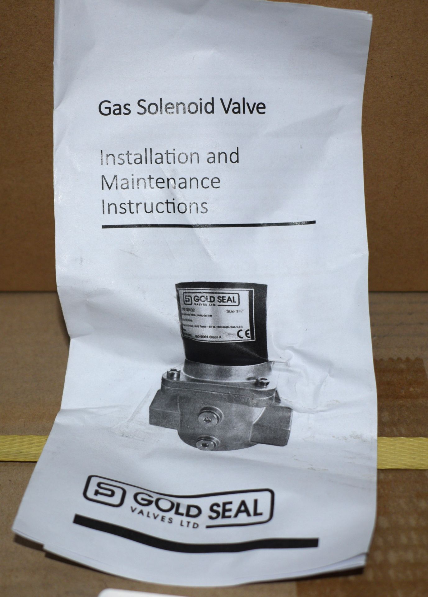 1 x Goldseal GSV GSV 50 Gas Solenoid Valve - 50mm 2in 230V BSP EN161 - RRP £200 - New / Boxed - Image 4 of 4