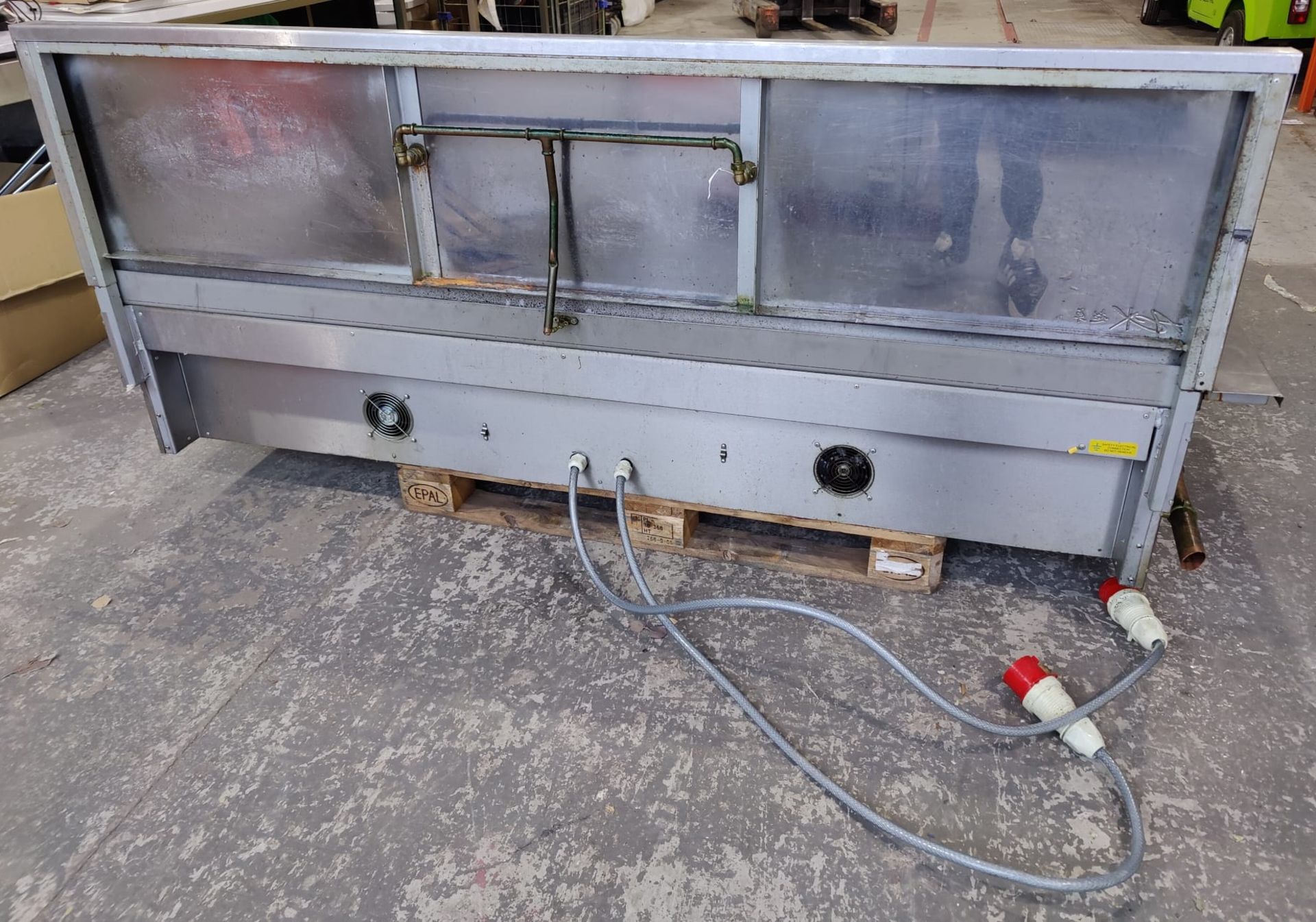 1 x ACK Manufacturing INDUCTION WOK For Commercial Kitchens - Dimensions: H83 x W218 x D97 cms - Image 11 of 20