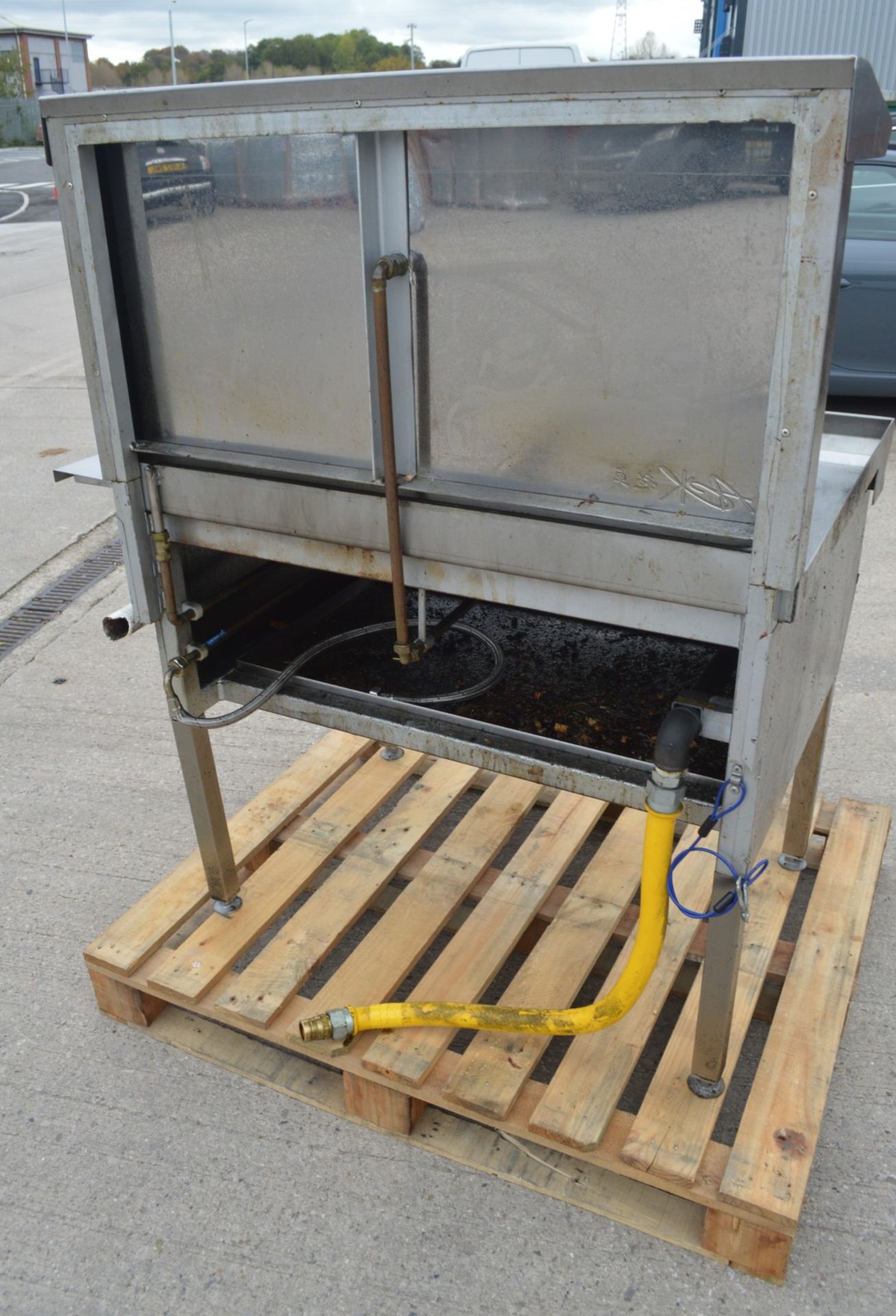 1 x ACK Heavy Duty Two Burner Wok Range Cooker - Natural Gas - Manufactured in 2023 - Image 4 of 18