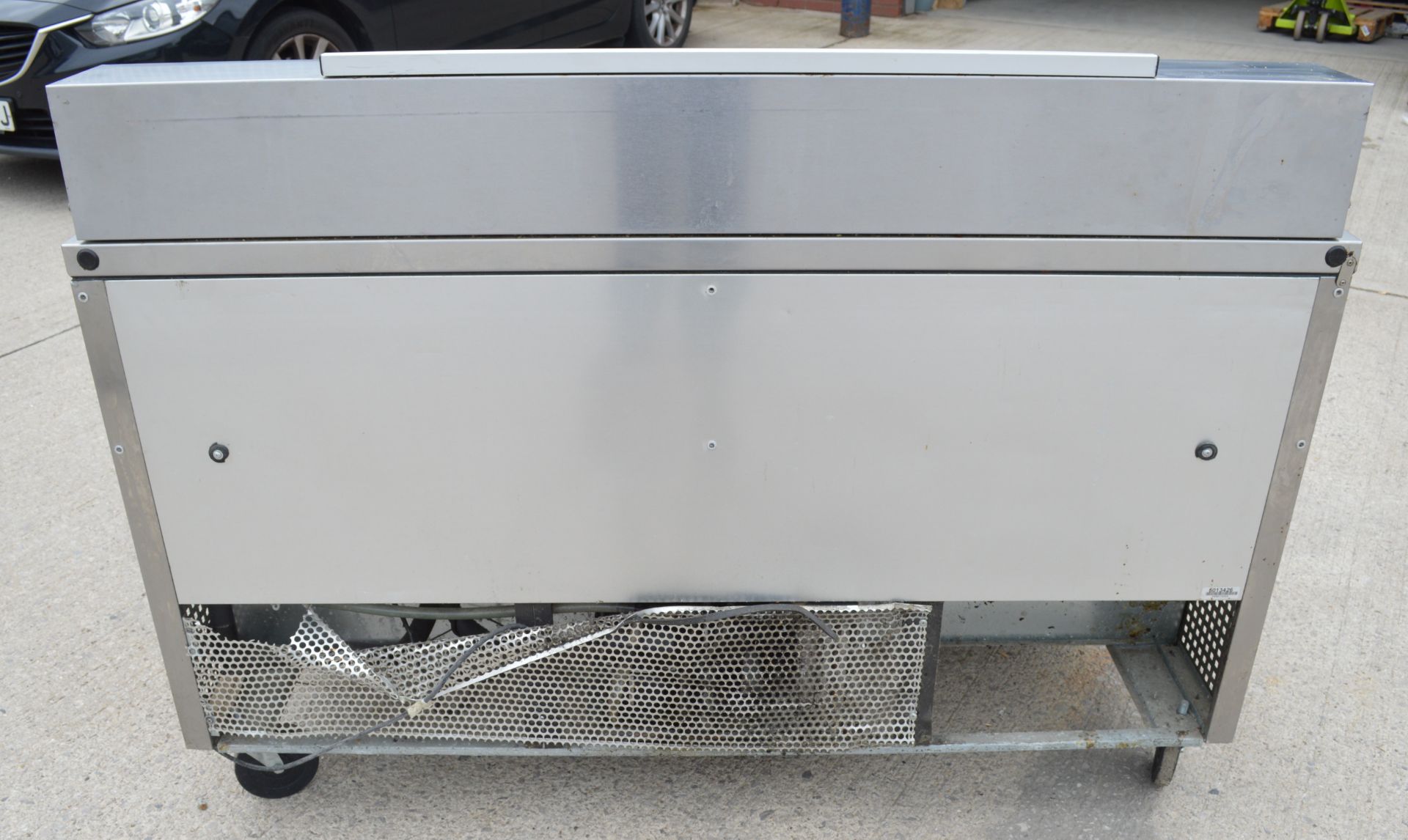 1 x True Refrigeration Two Door Prep Fridge with Pizza Topper - See Description - H112 x W158 x - Image 17 of 17