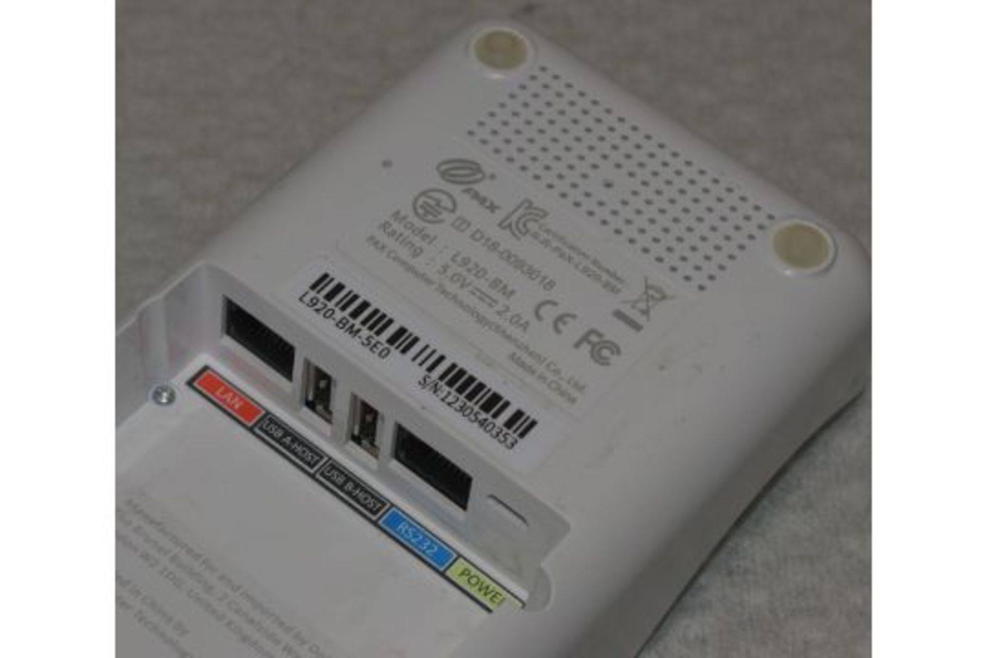 1 x Dojo Pax A920 Touch Screen Payment Card Terminal with Dock - CL1051 - Ref: JRSP678 - Location: - Image 4 of 4