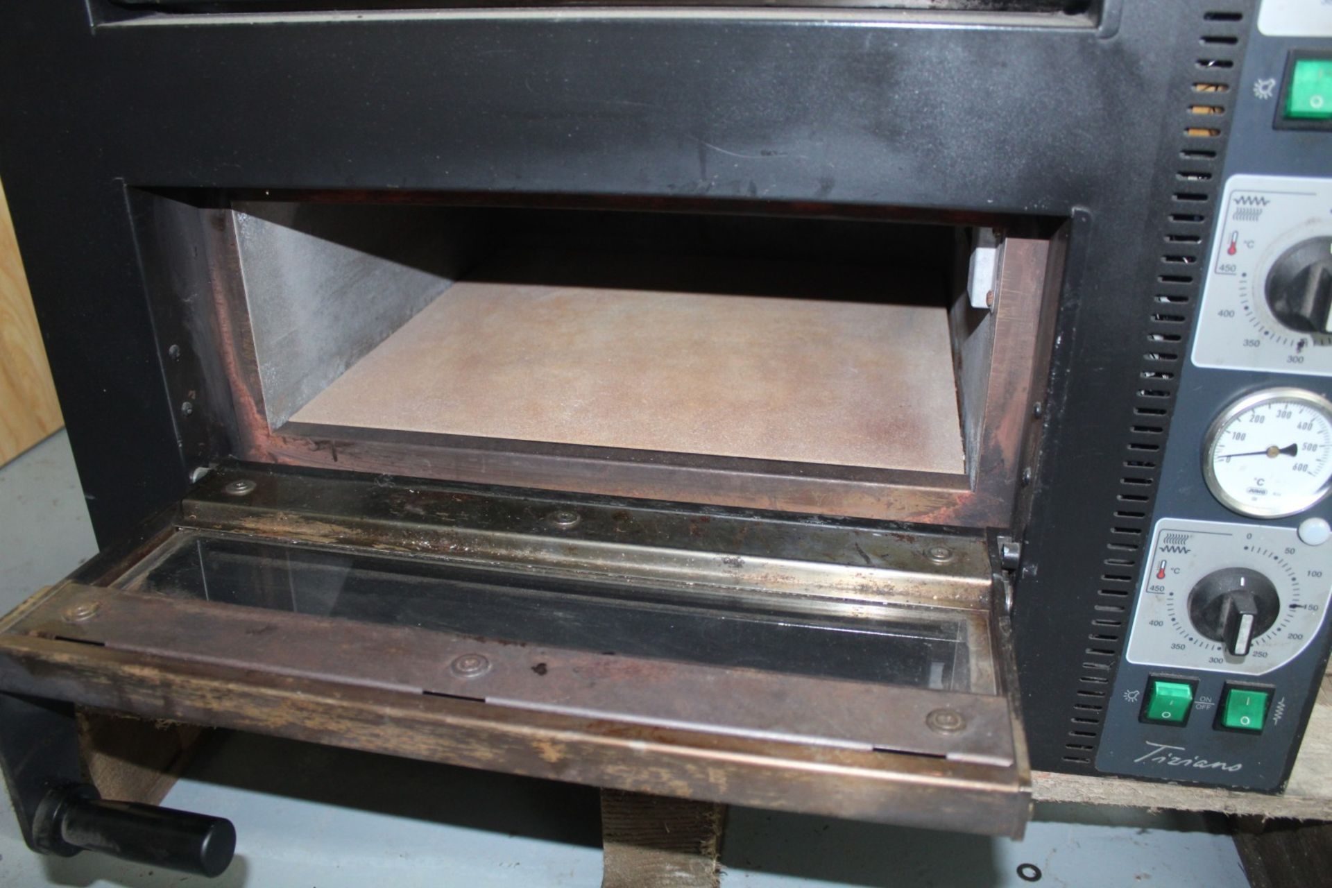 1 x Cuppone Tioziano Compact Twin Deck Countertop Pizza Oven  - 8 x Pizza Capacity - 230v 4.2kW - Image 6 of 17